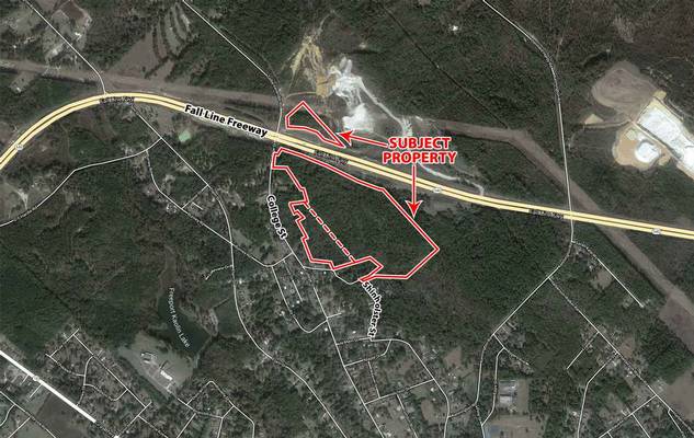 Fall Line Freeway at College Street - Fall Line Freeway at College Street