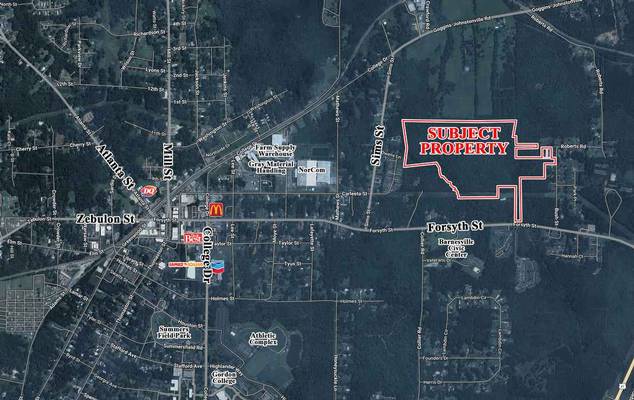 Roberts Road and Sims Street - Roberts Road