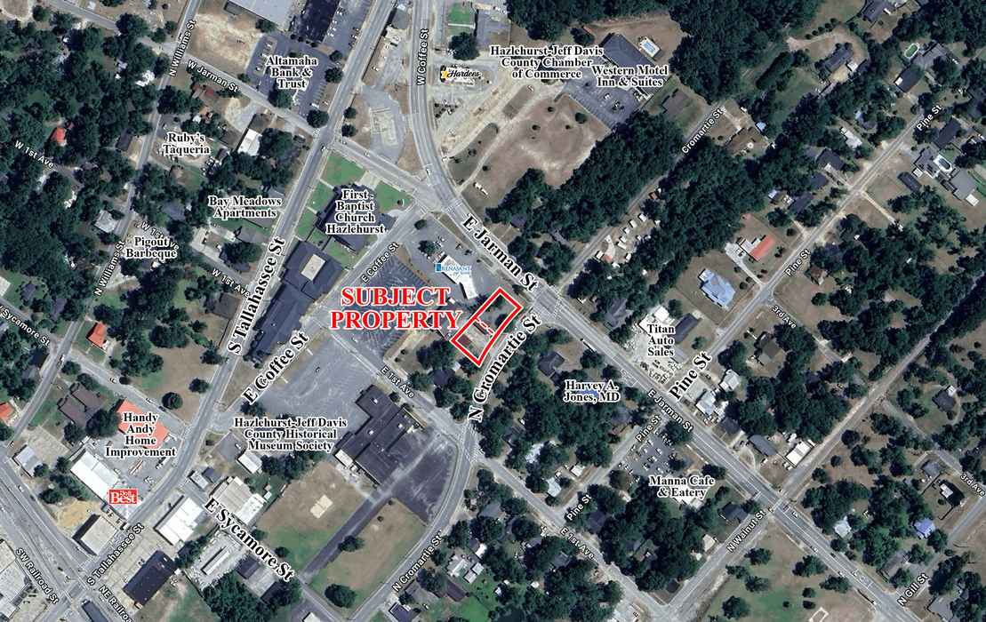  Cromartie Street at E Jarman Street, Hazlehurst, GA 31539 - Main Photo