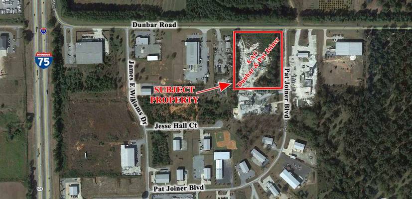  Pat Joiner Blvd at Dunbar Rd